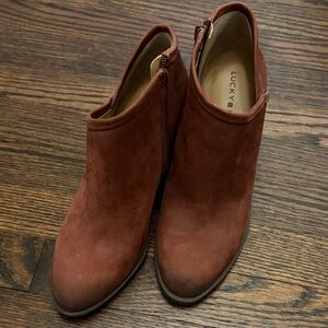 Lucky Brand Brown leather Ankle Booties